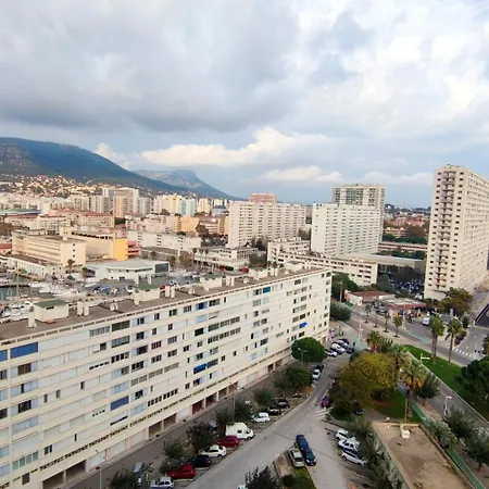 Spacieux T5, 3 Chambres - Vue Mer Panoramique Sur La Rade De Toulon Buitenkant foto